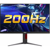 Aoc 24g4h 24" Fast Ips Full Hd 200hz 0.3ms 126% Srgb Hdr 10 Adaptive Sync W/ Hdmi & Dp Interface & Adjustable Stand Black & Red - CompuMe